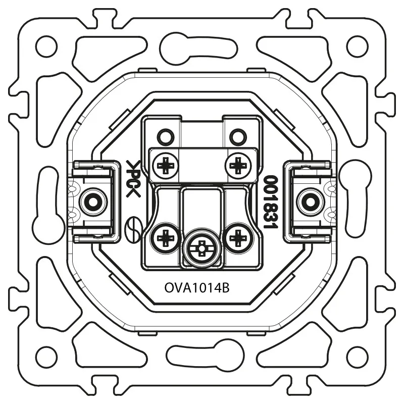 gniazdo-tv-czarne-oval