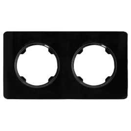 ramka-podwojna-szklana-czarna-oval