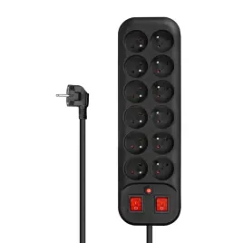 przedluzacz-dwurzedowy-12-gniazd-2-wlaczniki-czarny-18-m
