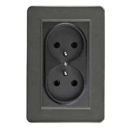 gniazdo-podwojne-z-ramka-plastikowa-czarne-quad-electromalt