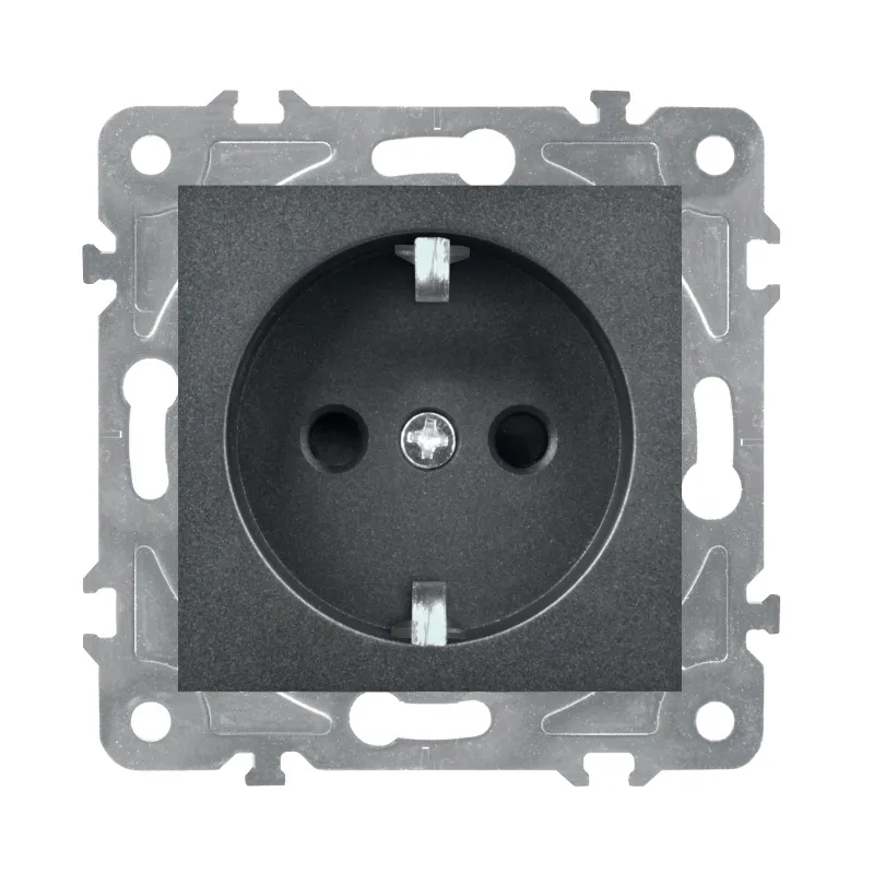 gniazdo-schuko-czarne-quad