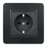 gniazdo-schuko-czarne-quad-stan-nowy