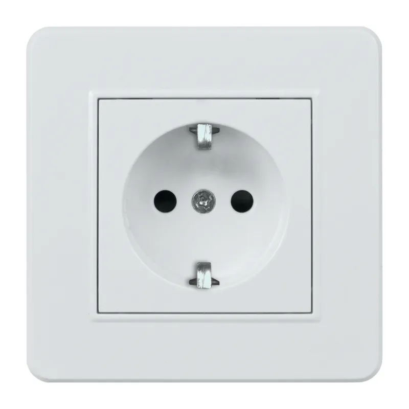 gniazdo-schuko-biale-quad-stan-nowy