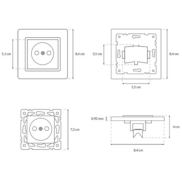 gniazdo-schuko-biale-quad-typ-gniazda-gniazdo