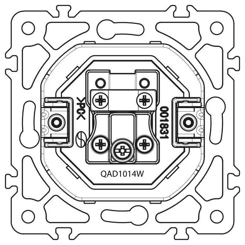 gniazdo-antenowe-biale-quad-stan-nowy