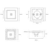 gniazdo-antenowe-czarne-quad-typ-gniazda-gniazdo