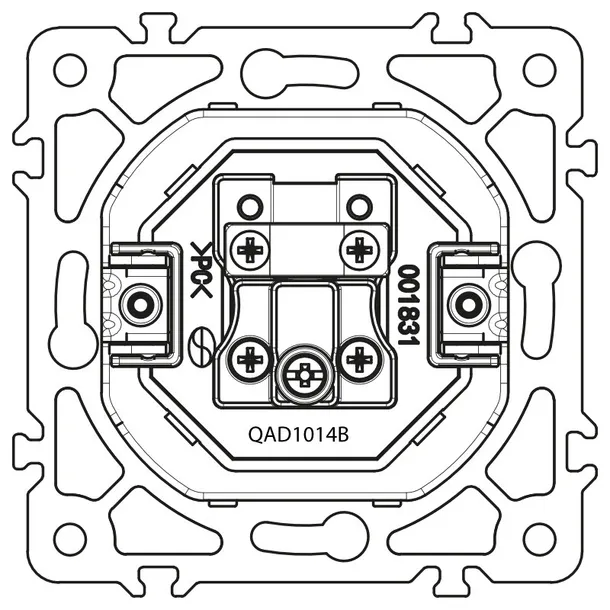 gniazdo-antenowe-czarne-quad-uziemienie-z-uziemieniem