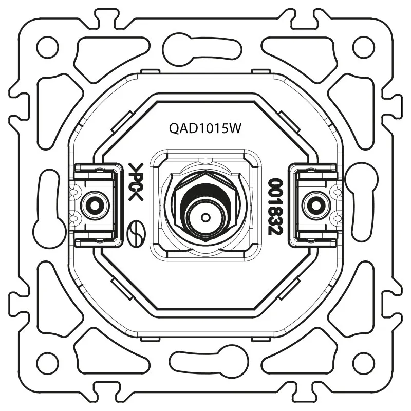 gniazdo-antenowe-biale-quad-stan-nowy