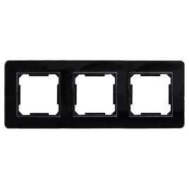 ramka-potrojna-szklana-czarna-quad
