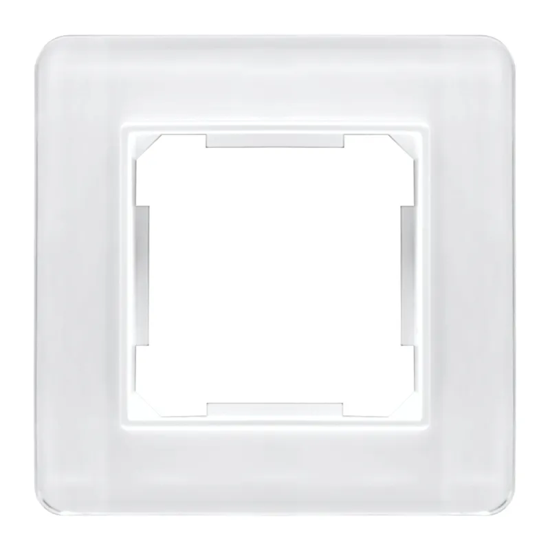 ramka-pojedyncza-szklana-biala-quad