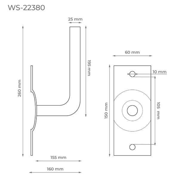 uchwyt-antenowy-scienny-kolanowy-195-x-155-mm-kod-producenta-ws-22380
