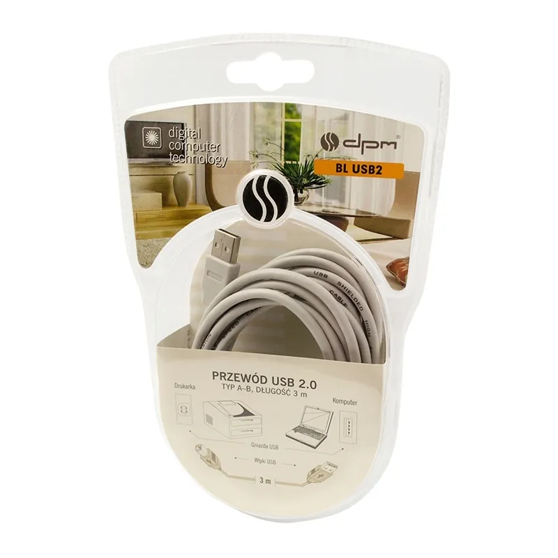 przewod-usb-a-b-bezowy-3-m