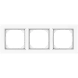 ramka-potrojna-plastikowa-biala-qr1000-vilma