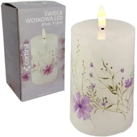 swieca-woskowa-cortina-1-25-phn-wklad-znicz-led-fi7-rozowe-kwiaty-13cm