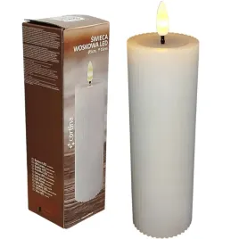 swieca-woskowa-karbowana-cortina-18-25-phn-znicz-led-fi5-biala-15cm