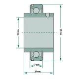 lozysko-uc205-g2-samonastawne-snr-srednica-wewnetrzna-25-mm