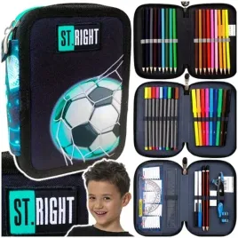 piornik-szkolny-z-wyposazeniem-potrojny-st-right-neon-football-pilka-nozna