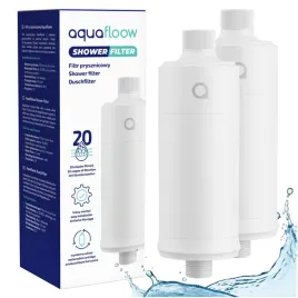 2x-filtr-prysznicowy-aquafloow-redukuje-chlor-metale-zmiekcza-wode-bialy
