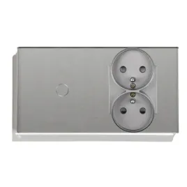 wlacznik-dotykowy-schodowy-pojedynczy-1k-z-podwojnym-gniazdkiem-szklany