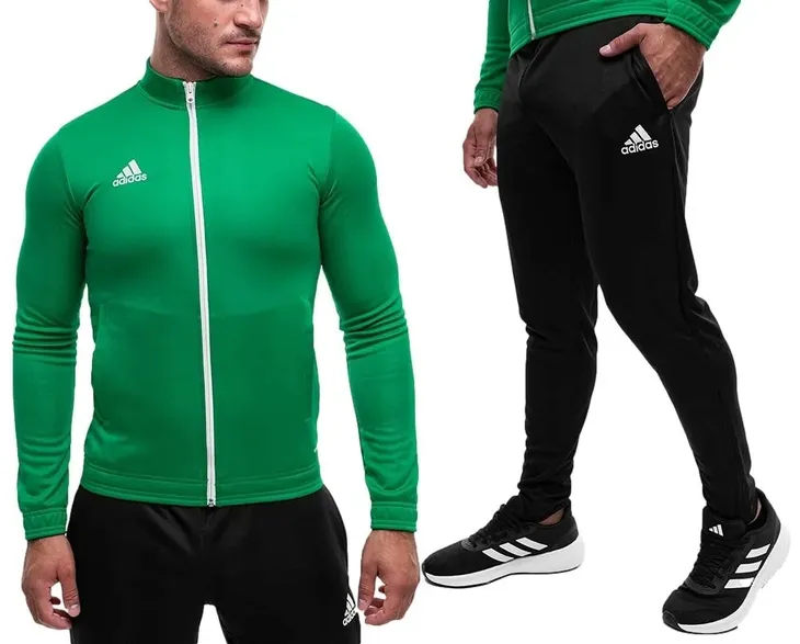 adidas Dres Komplet Męski Sportowy Zestaw Bluza Spodnie Entrada 22 r. L