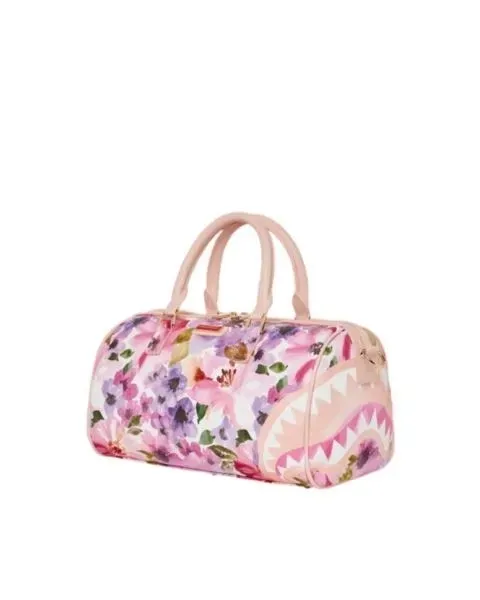 torba-sprayground-painted-floral-shark-mini-duffle