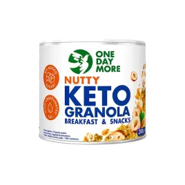 granola-keto-orzechowa-200g-bialko-onedaymore-orzeszki-ziemne-laskowe-sezam