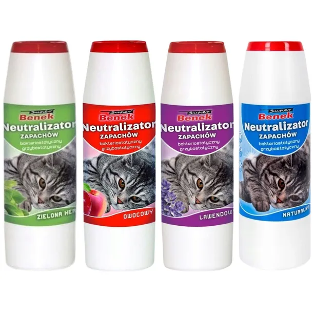 Super Benek Zestaw Neutralizatorów mix zapachów 4x 500g