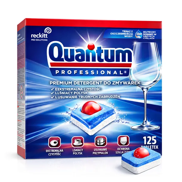 Finish Tabletki do Zmywarki Quantum 125szt Powerball Professional all in