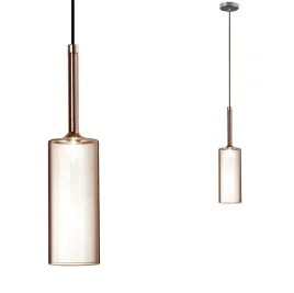 lampa-sufitowa-wiszaca-szklana-pojedyncza-transparentna-pomaranczowa-g4