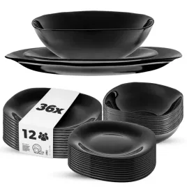 serwis-obiadowy-zestaw-talerzy-36szt-talerze-komplet-zastawa-stolowa-czarny