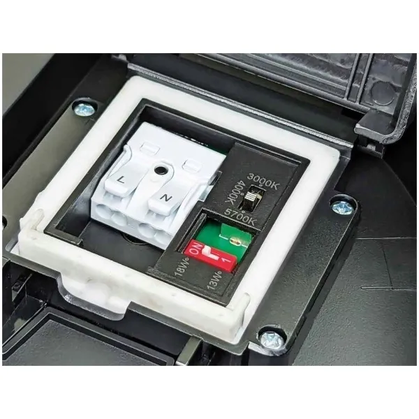 panel-led-okragly-greenlux-czarny-liczba-punktow-swiatla-1