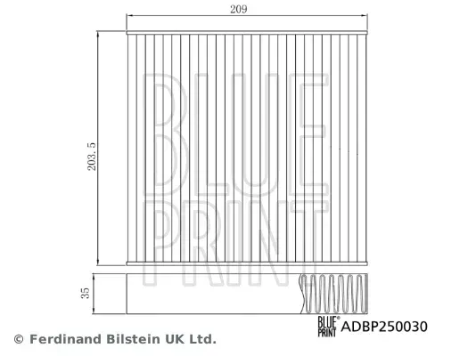 filtr-kabiny-adbp250030-blp-producent-czesci-blue-print