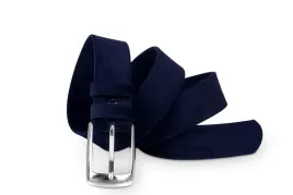 pasek-damski-klasyczny-granatowy-welur-3-cm
