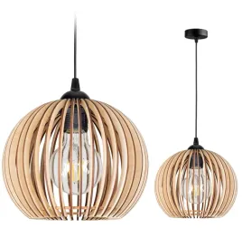 lampa-wiszaca-sufitowa-drewniana-sklejka-zyrandol-kula-boho-led-e27
