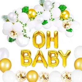 girlanda-balonowa-balony-biale-zlote-baby-shower-zestaw-urodziny-dekoracja