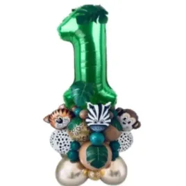 zestaw-balonow-zoo-zwierzeta-zielone-dekoracja-urodziny-cyfra-1