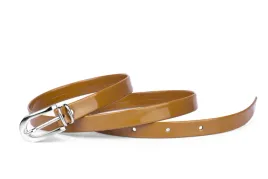 pasek-damski-klasyczny-rudy-lakier-15-cm