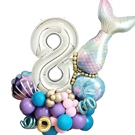 balony-foliowe-kolorowe-cyfra-8-syrenka-morskie-urodziny-party-dekoracja