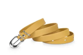 pasek-damski-klasyczny-musztardowy-mat-15-cm