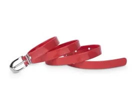 pasek-damski-klasyczny-koralowy-lakier-15-cm