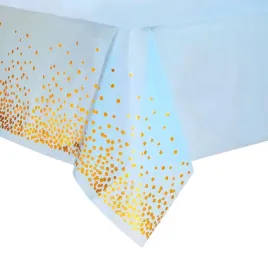 obrus-plastikowy-foliowy-niebieski-w-zlote-kropki-duzy-cerata-plamoodporna