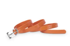pasek-damski-klasyczny-pomaranczowy-lakier-15-cm