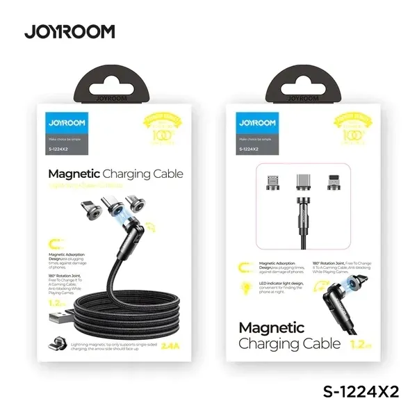 kabel-joyroom-usb-typ-c-apple-lightning-12-m-czarny-konstrukcja-magnetyczna-koncowka