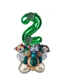 balony-foliowe-lateksowe-cyfra-2-zielona-zoo-zwierzeta-dekoracja-urodziny