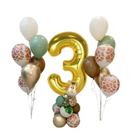 balony-foliowe-lateksowe-cyfra-3-zlota-zoo-zwierzeta-dekoracja-urodziny