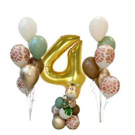 balony-foliowe-lateksowe-cyfra-4-zlota-zoo-zwierzeta-dekoracja-urodziny