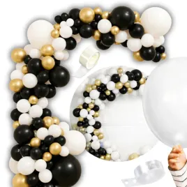 balony-na-urodziny-czarne-biale-zlote-girlanda-balonowa-scianka-zestaw-luk