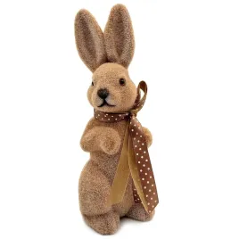 krolik-wielkanocny-brazowy-z-kokardka-dekoracja-swiateczna-figurka-23-cm