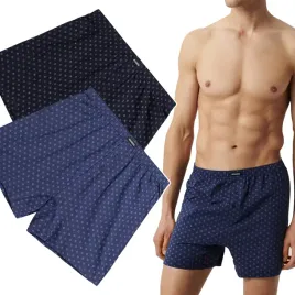 bokserki-meskie-atlantic-2mbx-069-luzne-100percent-bawelna-2-wzory-xxl