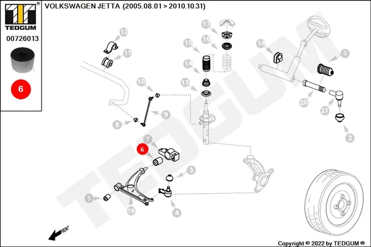 tuleja-wahacza-00726013-ted-stan-nowy-jakosc-czesci-zgodnie-z-gvo-q-oryginal-z-logo-producenta-czesci-oem-oes